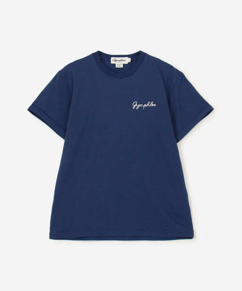 GYMPHLEX(ジムフレックス)の「Gymphlex | 刺繍ロゴTシャツ WOMEN(Tシャツ/カットソー・レディース・ブルー/ホワイト/チャコール・14/16/12)」の4枚目の写真
