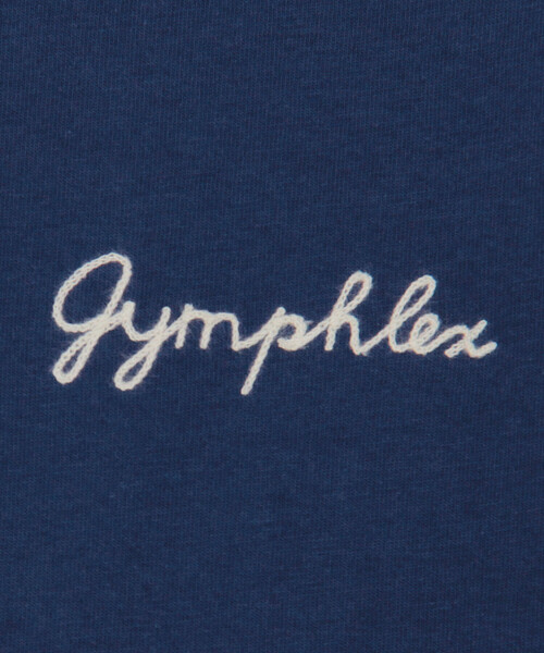 GYMPHLEX(ジムフレックス)の「Gymphlex | 刺繍ロゴTシャツ WOMEN(Tシャツ/カットソー・レディース・ブルー/ホワイト/チャコール・14/16/12)」の9枚目の写真
