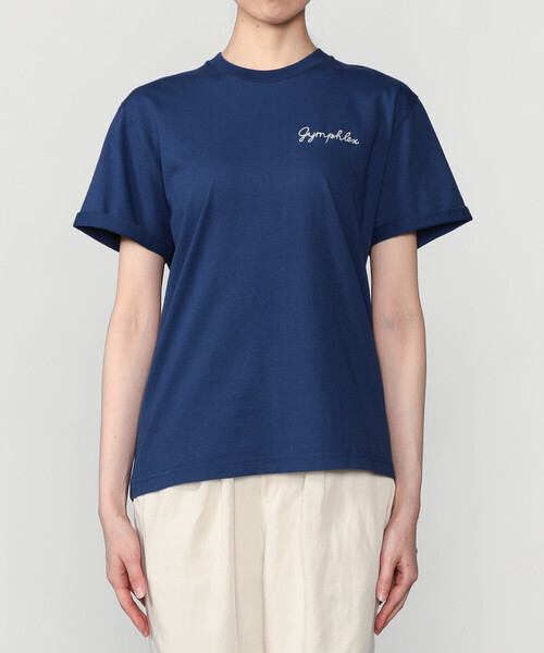 GYMPHLEX(ジムフレックス)の「Gymphlex | 刺繍ロゴTシャツ WOMEN(Tシャツ/カットソー・レディース・ブルー/ホワイト/チャコール・14/16/12)」の10枚目の写真