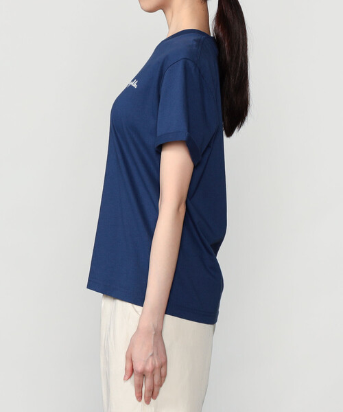 GYMPHLEX(ジムフレックス)の「Gymphlex | 刺繍ロゴTシャツ WOMEN(Tシャツ/カットソー・レディース・ブルー/ホワイト/チャコール・14/16/12)」の11枚目の写真