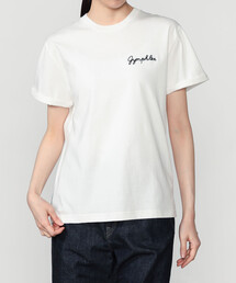 Gymphlex | 刺繍ロゴTシャツ WOMEN