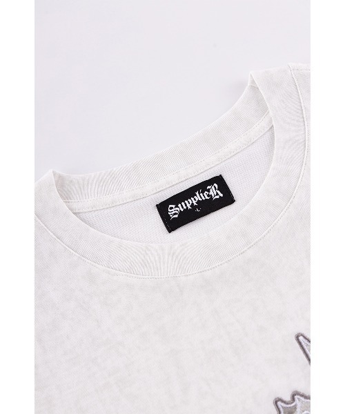 SUPPLIER（サプライヤー）の「Tシャツ｜Camouflage Iron Logo Tee｜SUPPLIER（Tシャツ/カットソー・メンズ・ブラック/ホワイト・SMALL/MEDIUM/LARGE/X-LARGE/XX-LARGE）」の7枚目の写真