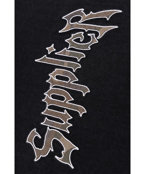 SUPPLIER（サプライヤー）の「Tシャツ｜Camouflage Iron Logo Tee｜SUPPLIER（Tシャツ/カットソー・メンズ・ブラック/ホワイト・SMALL/MEDIUM/LARGE/X-LARGE/XX-LARGE）」の3枚目の写真