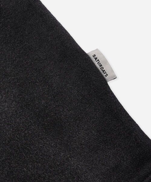 Saturdays NYC（サタデーズ ニューヨークシティ ）の「S.NYC Terry SS Sweatshirt（Tシャツ/カットソー・メンズ・ネイビー/オリーブ/ブラック系その他・S/M/L/XL）」の5枚目の写真