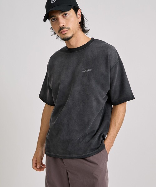 Saturdays NYC（サタデーズ ニューヨークシティ ）の「S.NYC Terry SS Sweatshirt（Tシャツ/カットソー・メンズ・ネイビー/オリーブ/ブラック系その他・S/M/L/XL）」の11枚目の写真