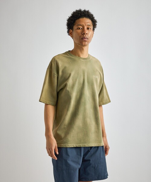 Saturdays NYC（サタデーズ ニューヨークシティ ）の「S.NYC Terry SS Sweatshirt（Tシャツ/カットソー・メンズ・ネイビー/オリーブ/ブラック系その他・S/M/L/XL）」の14枚目の写真