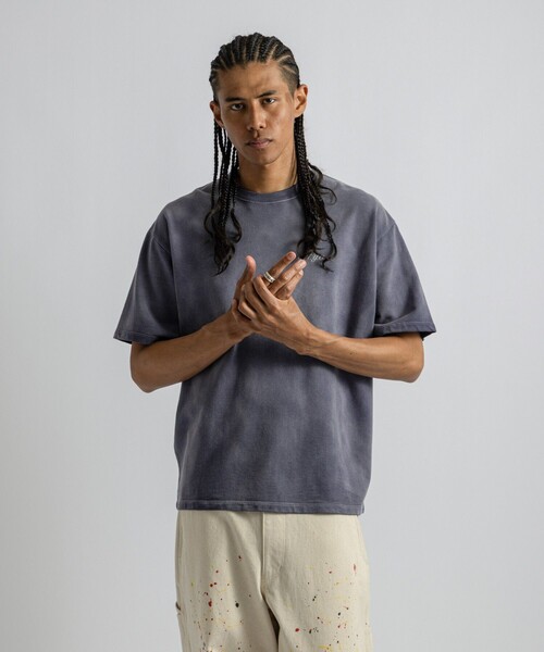 Saturdays NYC（サタデーズ ニューヨークシティ ）の「S.NYC Terry SS Sweatshirt（Tシャツ/カットソー・メンズ・ネイビー/オリーブ/ブラック系その他・S/M/L/XL）」の15枚目の写真