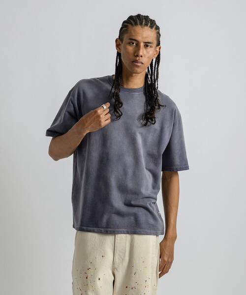 Saturdays NYC（サタデーズ ニューヨークシティ ）の「S.NYC Terry SS Sweatshirt（Tシャツ/カットソー・メンズ・ネイビー/オリーブ/ブラック系その他・S/M/L/XL）」の17枚目の写真