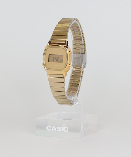 CASIO(カシオ)の「CASIO CLASSIC / LA670WEGS-9AJF(デジタル腕時計・レディース・ゴールド・FREE)」の5枚目の写真