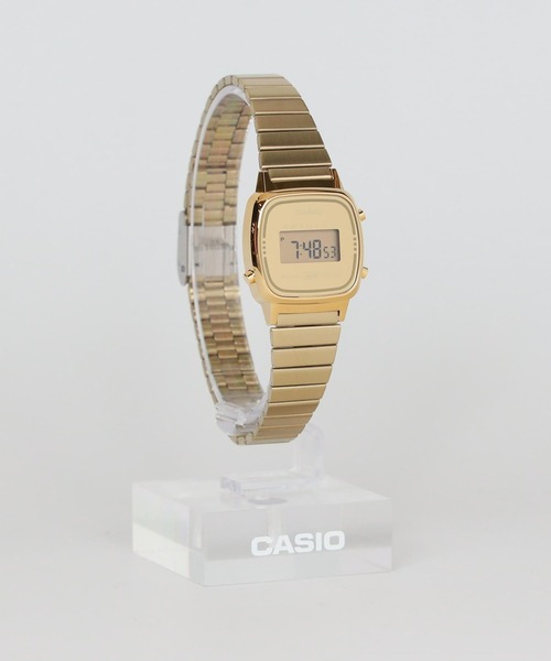 CASIO(カシオ)の「CASIO CLASSIC / LA670WEGS-9AJF(デジタル腕時計・レディース・ゴールド・FREE)」の6枚目の写真