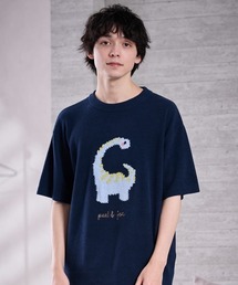 PAUL&JOE（ポールアンドジョー）の「【メンズ】ダイナソー　夏ニットプルオーバー（ルームウェア/パジャマ）」