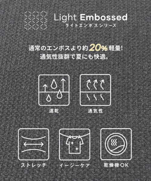 coca(coca)(コカ)の「\SNSで話題!!/ライトエンボスペプラムトップス(Tシャツ/カットソー・レディース・グレー/ブラック・L/M/S)」の3枚目の写真