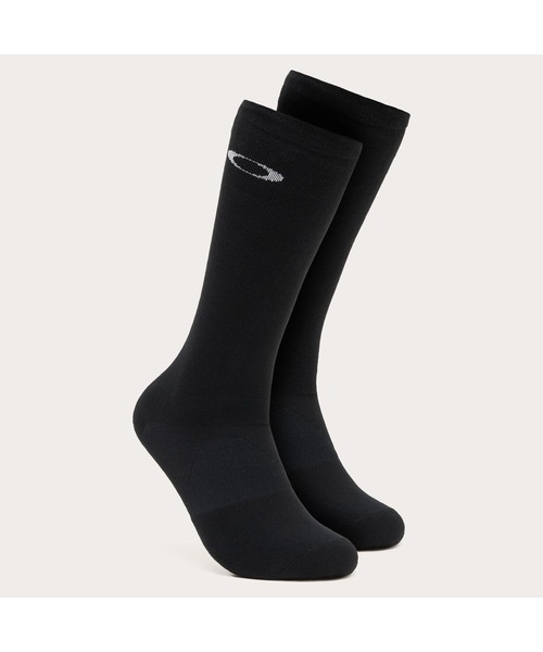 OAKLEY(オークリー)の「オークリーELEVATE GOLF SOCKS 25.0 着圧ソックス/レディース/靴下/ゴルフ/OAKLEY(ソックス/靴下・レディース・ブラック/ネイビー・22-24cm)」の1枚目の写真