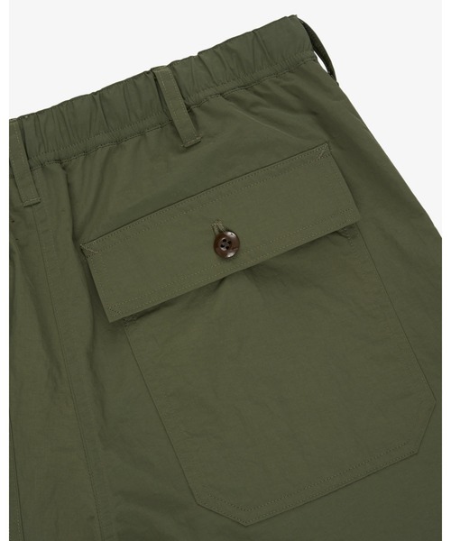 FRONT 11201（フロントワンワントゥーオーワン）の「REDE Nylon Easy Fatigue Pants（その他パンツ・メンズ・ホワイト/ダークオリーブ・M/XL）」の7枚目の写真