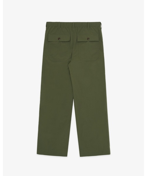 FRONT 11201（フロントワンワントゥーオーワン）の「REDE Nylon Easy Fatigue Pants（その他パンツ・メンズ・ホワイト/ダークオリーブ・M/XL）」の6枚目の写真