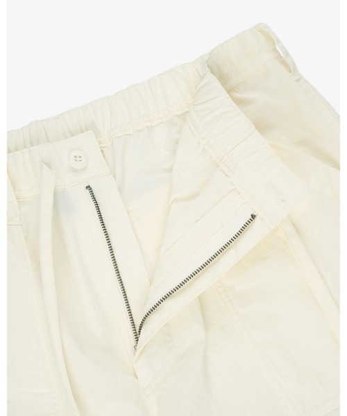 FRONT 11201（フロントワンワントゥーオーワン）の「REDE Nylon Easy Fatigue Pants（その他パンツ・メンズ・ホワイト/ダークオリーブ・M/XL）」の5枚目の写真