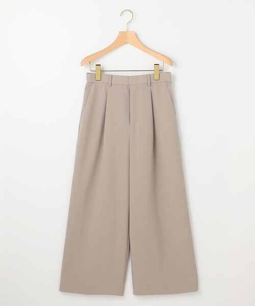 組曲(クミキョク)の「エアフロードライクロス ストレートパンツ(その他パンツ・レディース・ネイビー系/ベージュ系・1/2/3)」の16枚目の写真