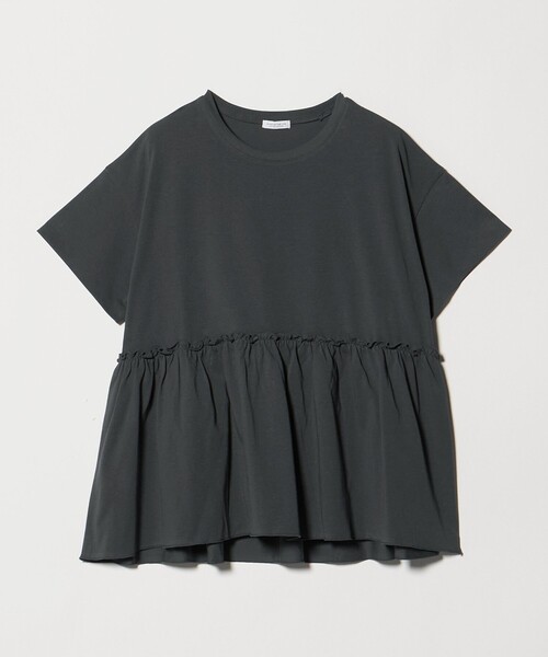 プレーティング ペプラムカットソー ＜A DAY IN THE LIFE＞（Tシャツ