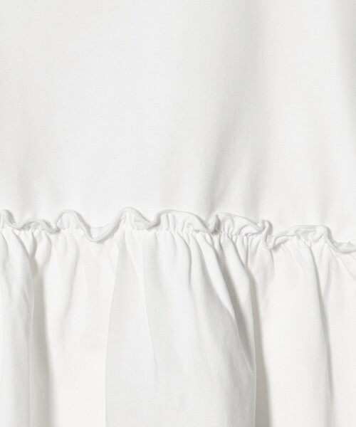 A DAY IN THE LIFE UNITED ARROWS(アデイインザライフユナイテッドアローズ)の「プレーティング ペプラムカットソー <A DAY IN THE LIFE>(Tシャツ/カットソー・レディース・ダークグレー/オフホワイト/ライム/その他1・FREE)」の11枚目の写真