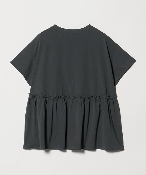 A DAY IN THE LIFE UNITED ARROWS(アデイインザライフユナイテッドアローズ)の「プレーティング ペプラムカットソー <A DAY IN THE LIFE>(Tシャツ/カットソー・レディース・ダークグレー/オフホワイト/ライム/その他1・FREE)」の17枚目の写真