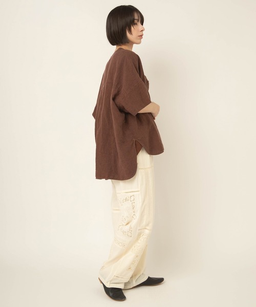 RNA-N(アールエヌエーエヌ)の「R4475 レースパッチワークパンツ(その他パンツ・レディース・キナリ/ブラック・FREE)」の13枚目の写真