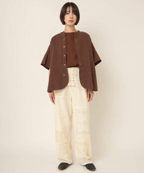 RNA-N(アールエヌエーエヌ)の「R4475 レースパッチワークパンツ(その他パンツ・レディース・キナリ/ブラック・FREE)」の11枚目の写真
