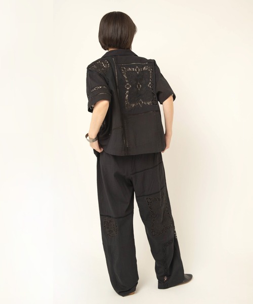 RNA-N(アールエヌエーエヌ)の「R4475 レースパッチワークパンツ(その他パンツ・レディース・キナリ/ブラック・FREE)」の17枚目の写真