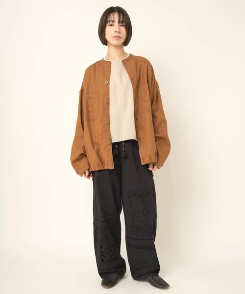 RNA-N(アールエヌエーエヌ)の「R4475 レースパッチワークパンツ(その他パンツ・レディース・キナリ/ブラック・FREE)」の14枚目の写真