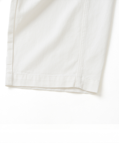 KNITTED（ニッティド）の「アウトストリングカーブドコットンバルーンパンツWHITE（その他パンツ・メンズ・その他・MEDIUM/LARGE/X-LARGE）」の4枚目の写真