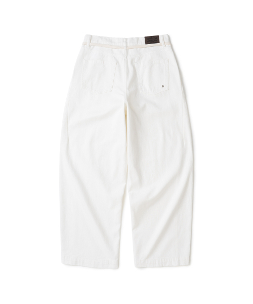 KNITTED（ニッティド）の「アウトストリングカーブドコットンバルーンパンツWHITE（その他パンツ・メンズ・その他・MEDIUM/LARGE/X-LARGE）」の6枚目の写真
