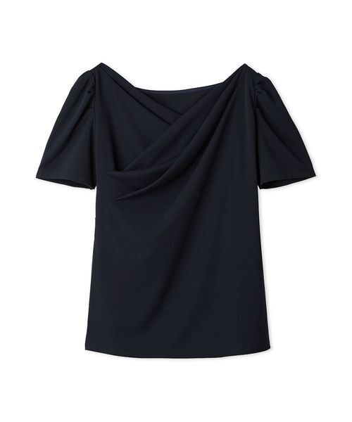 CELFORD（セルフォード）の「【洗える】アシンメトリーカットトップス（Tシャツ/カットソー・レディース・オフホワイト/ピンクベージュ/ネイビー・F）」の15枚目の写真