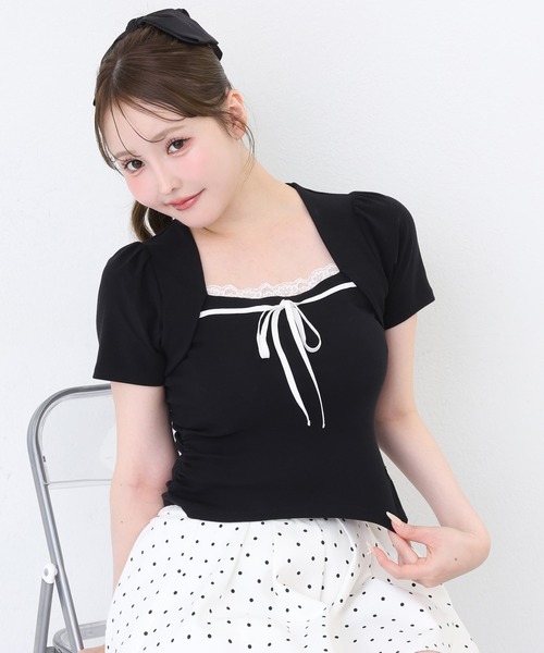one after another NICE CLAUP(ワンアフターアナザーナイスクラップ)の「レイヤードプリーツミニスカート(スカート・レディース・ホワイト系その他/ネイビー系/ブラック・SMALL/MEDIUM)」の9枚目の写真