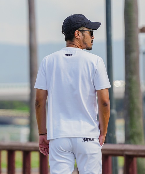 adamsJUGGLER(アダムスジャグラー)の「RTEGメタルクロスティー(Tシャツ/カットソー・メンズ・ホワイト/ブラック・L/M/S/XL)」の6枚目の写真