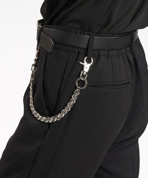 NO ID.(ノーアイディ)の「【NO ID.】Double Chain Wallet Chain / ダブル チェーン ウォレット チェーン(ウォレットチェーン・メンズ・シルバー・ONE SIZE)」の3枚目の写真