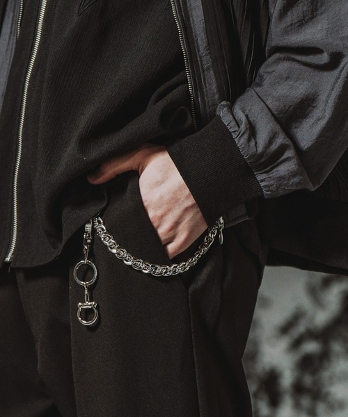 NO ID.(ノーアイディ)の「【NO ID.】Double Chain Wallet Chain / ダブル チェーン ウォレット チェーン(ウォレットチェーン・メンズ・シルバー・ONE SIZE)」の11枚目の写真