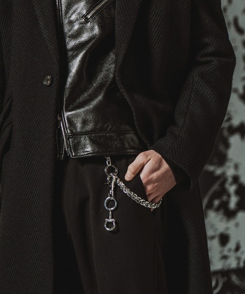 NO ID.(ノーアイディ)の「【NO ID.】Double Chain Wallet Chain / ダブル チェーン ウォレット チェーン(ウォレットチェーン・メンズ・シルバー・ONE SIZE)」の15枚目の写真