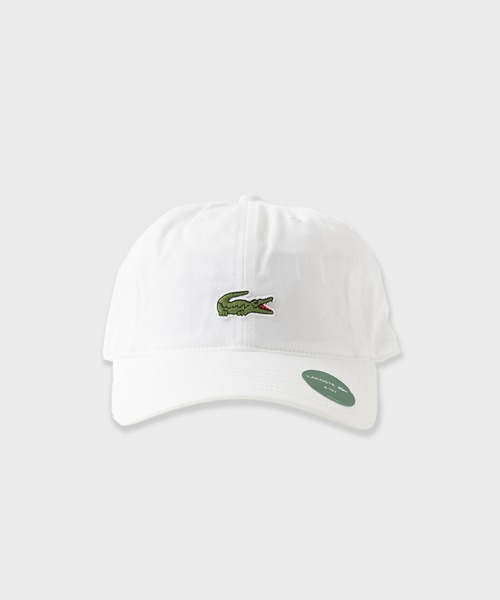 LACOSTE（ラコステ）の「LACOSTE/ 6パネルキャップ / 9A6227-W8L，9A6227-UGW 夏服（キャップ・キッズ・ホワイト・FREE）」の2枚目の写真