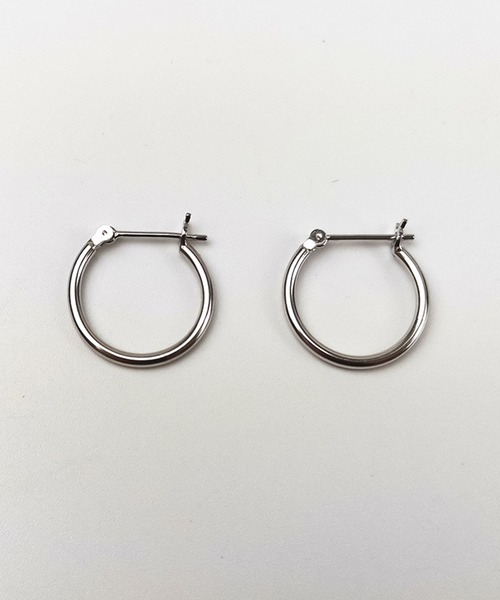 SBG(エスビー)の「SBG フープピアス silver925 両耳(ピアス(両耳用)・メンズ・ゴールド/シルバー・#16/#14)」の8枚目の写真
