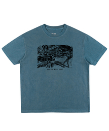 Grag The Metal Robot ピグメント半袖Tシャツ(4色)