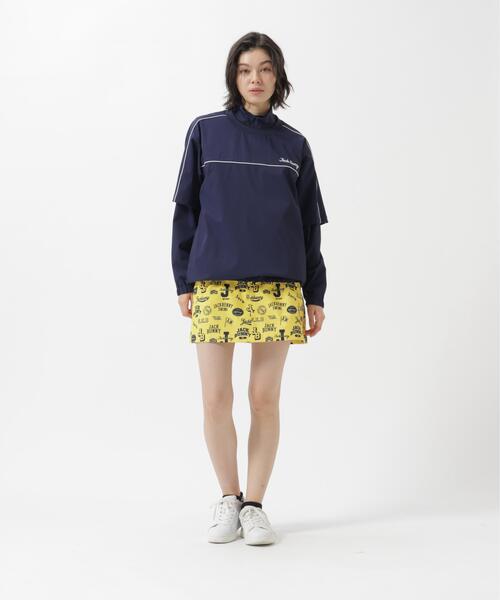 Jack Bunny!!(ジャックバニー)の「【Jack Bunny!!】PEストレッチロゴプリントスカート(スカート・レディース・ネイビー/イエロー・MEDIUM/SMALL)」の15枚目の写真