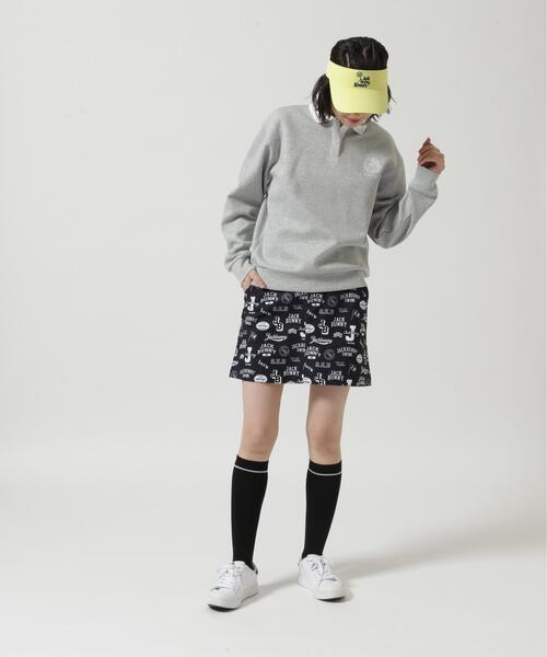 Jack Bunny!!(ジャックバニー)の「【Jack Bunny!!】PEストレッチロゴプリントスカート(スカート・レディース・ネイビー/イエロー・MEDIUM/SMALL)」の19枚目の写真