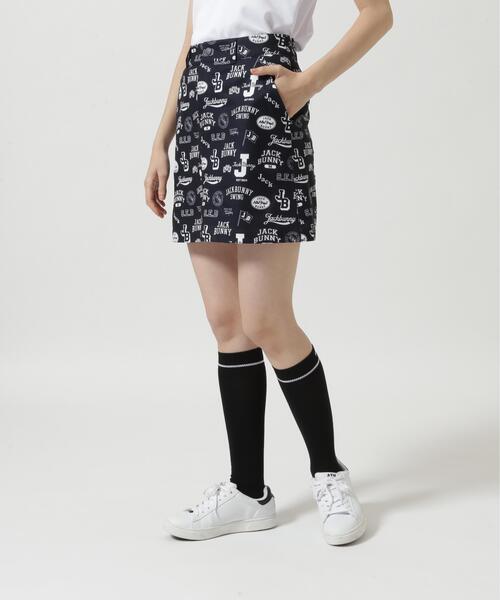 Jack Bunny!!(ジャックバニー)の「【Jack Bunny!!】PEストレッチロゴプリントスカート(スカート・レディース・ネイビー/イエロー・MEDIUM/SMALL)」の20枚目の写真