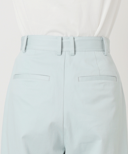 Spick & Span(スピックアンドスパン)の「Higuchi*S 2タックツイルパンツ(チノパンツ・レディース・ベージュ系その他/スカイブルー・38/36)」の10枚目の写真