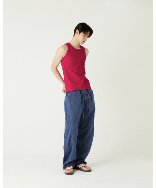 THEENDQUESTION(ジエンドクエスチョン)の「Puckering nylon pants / BLUE(その他パンツ・レディース・その他・1/2)」の7枚目の写真