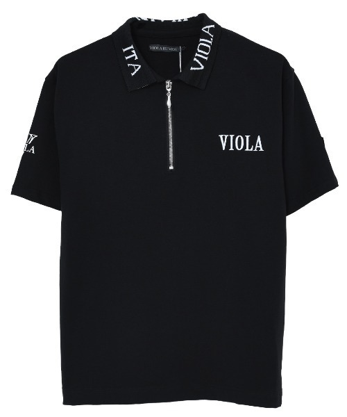 VIOLA(ヴィオラ)の「『VIOLA rumore/ヴィオラ ルモーレ』 PRINT ZIPポロシャツ(シャツ/ブラウス・メンズ・ブラック/レッド/ホワイト・L/XL/M)」の13枚目の写真