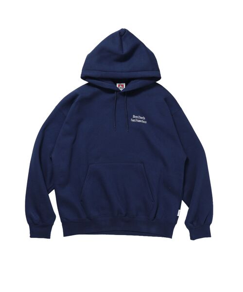 BEN DAVIS(ベンデイビス)の「【BEN DAVIS(ベンデイビス)】BD SWEAT HOODIE / スウェットパーカー プルオーバー フーディ ワンポイント刺繍 裏起毛 ユニセックス(パーカー・メンズ・グレー/ピンク/ブラウン/ブラック/ネイビー・LARGE/X-LARGE/MEDIUM)」の4枚目の写真