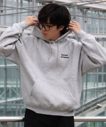 【BEN DAVIS（ベンデイビス）】BD SWEAT HOODIE / スウェットパーカー プルオーバー フーディ ワンポイント刺繍 裏起毛 ユニセックス