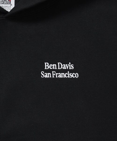 BEN DAVIS(ベンデイビス)の「【BEN DAVIS(ベンデイビス)】BD SWEAT HOODIE / スウェットパーカー プルオーバー フーディ ワンポイント刺繍 裏起毛 ユニセックス(パーカー・メンズ・グレー/ピンク/ブラウン/ブラック/ネイビー・LARGE/X-LARGE/MEDIUM)」の12枚目の写真