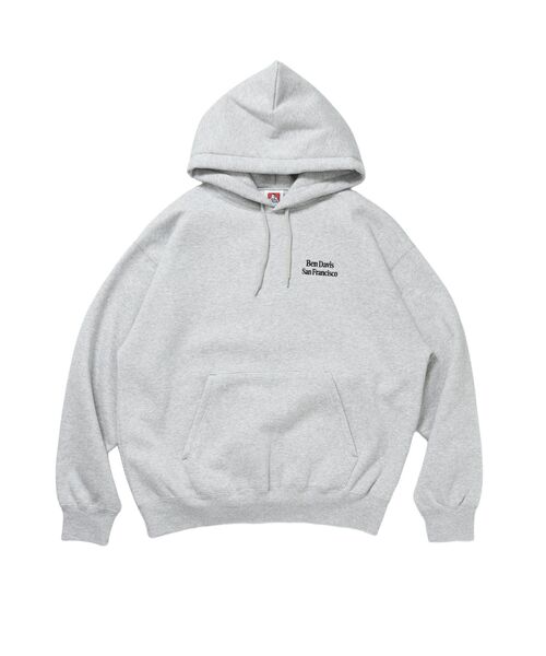 BEN DAVIS(ベンデイビス)の「【BEN DAVIS(ベンデイビス)】BD SWEAT HOODIE / スウェットパーカー プルオーバー フーディ ワンポイント刺繍 裏起毛 ユニセックス(パーカー・メンズ・グレー/ピンク/ブラウン/ブラック/ネイビー・LARGE/X-LARGE/MEDIUM)」の14枚目の写真