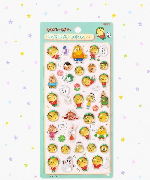 nini toys】≪コジコジ≫ボンボンドロップシール/ぷくぷく/シール